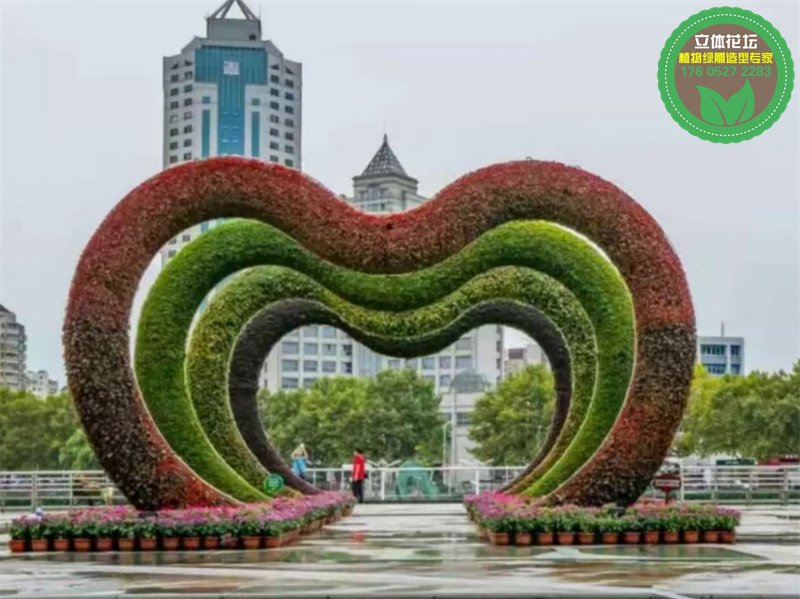 福建漳州国庆74周年绿雕生产厂家