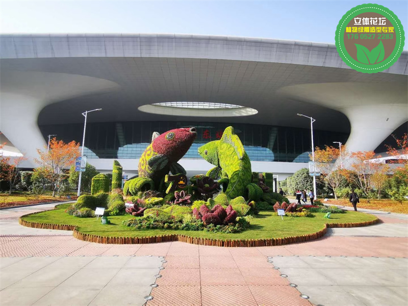 邹城巨型花束方案设计，亚运会景观