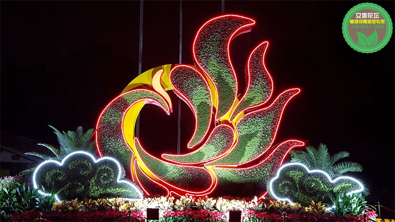 宜州乡村振兴绿雕制作厂家，亚运会景观