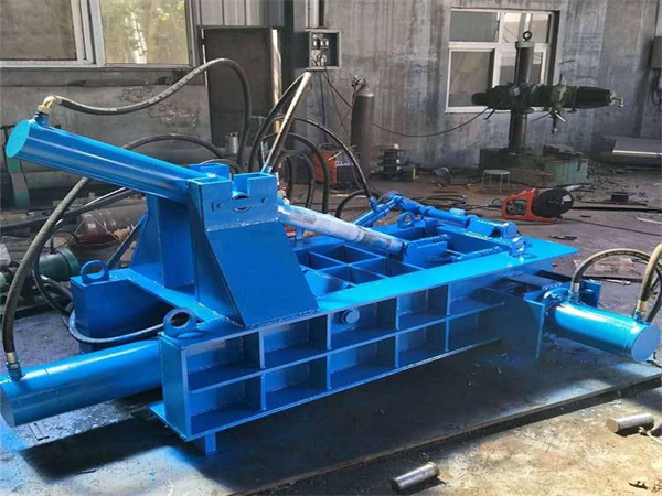黑龙江全自动废钢压块机-废钢铁皮金属压块机