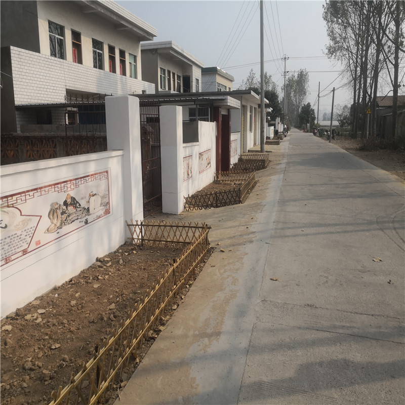 上海周边防腐竹竿定制碳化木制防腐木竹篱笆竹子护栏