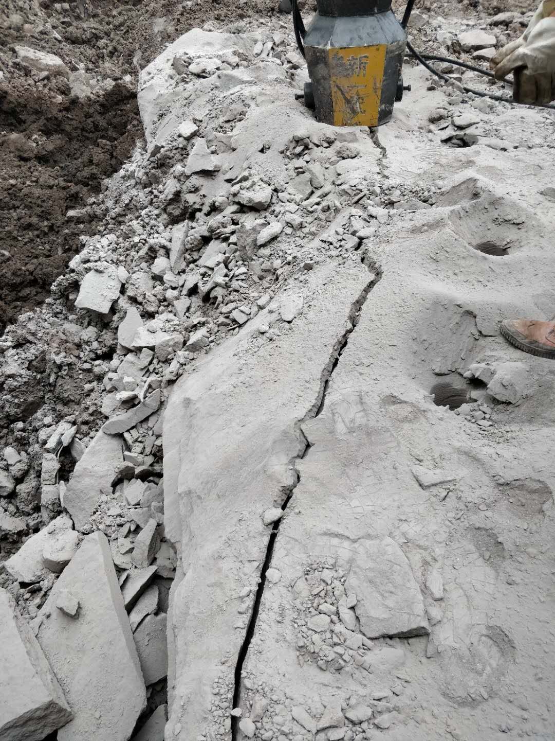 房地产建设破硬石头岩石分裂机