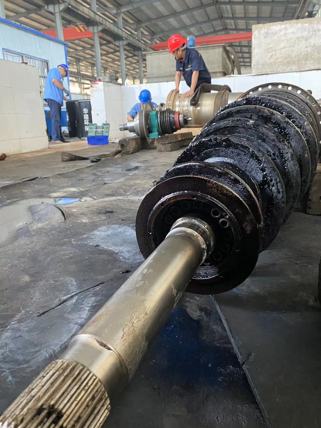 天津西青卧式螺旋沉降机C7E差速器配件包差速器漏油修复