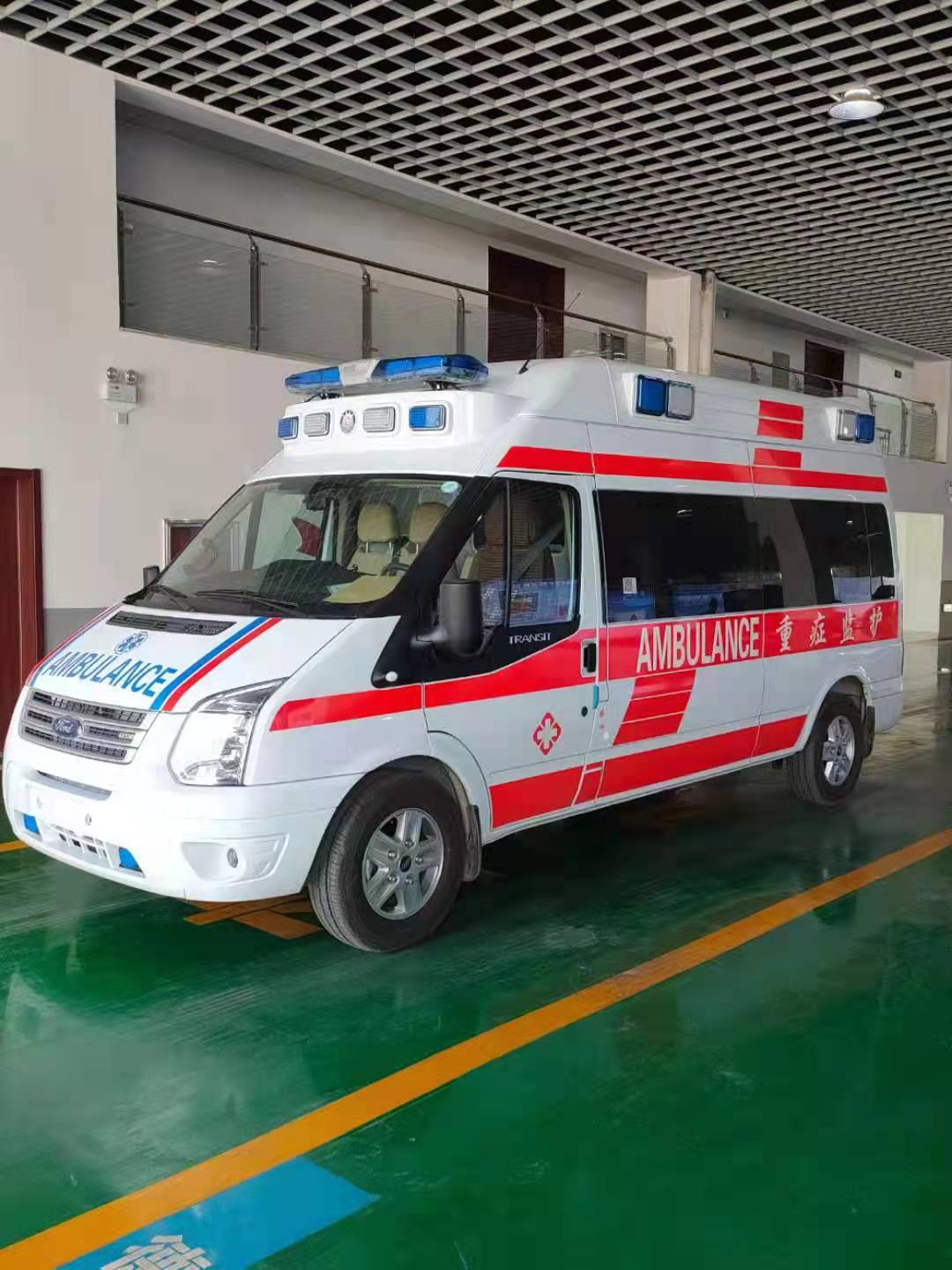 天津患者出院、转院救护车护送-有随车医护