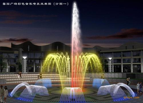 襄樊景区呐喊喷泉,临猗矩阵跳泉喷泉制作