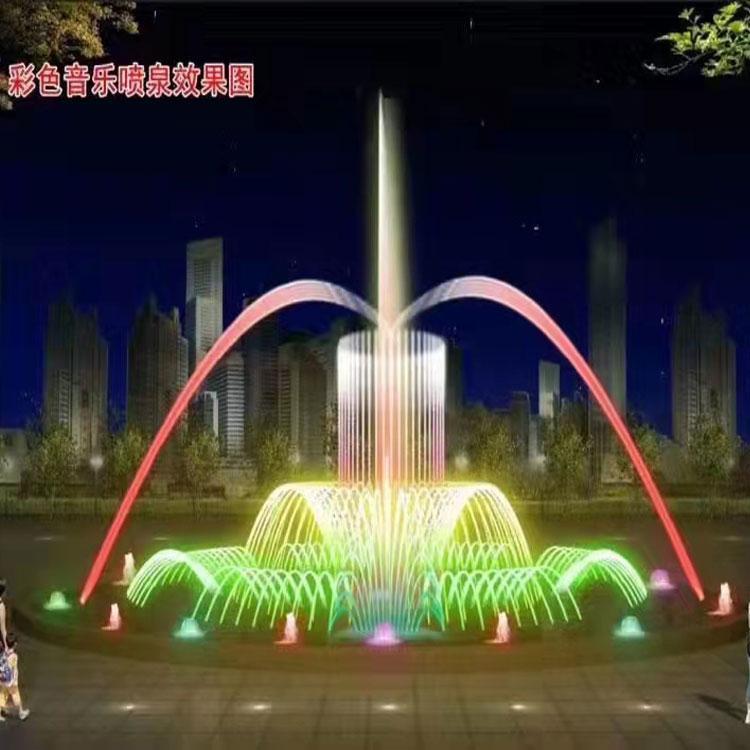 石柱广场景观喷泉_石柱北京喷泉生产厂家按需定制