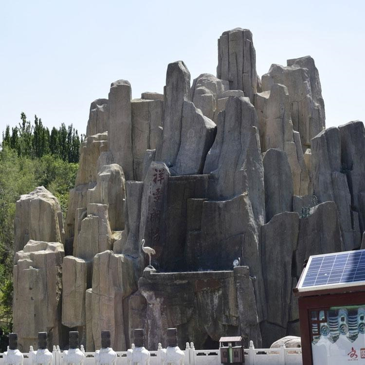 延边塑石假山厂家,延边千层石假山价格,延边假山厂家