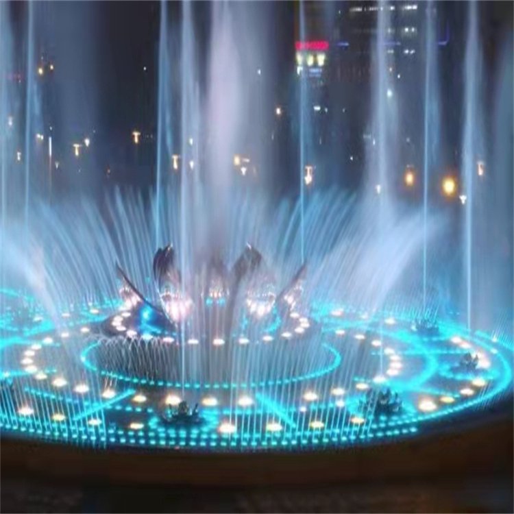 威海喷泉水幕制作设计