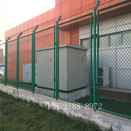 吉林辽源保税区围墙隔离网-菱形孔钢丝网围墙