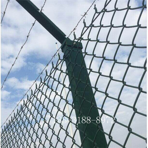 吉林辽源保税区围墙隔离网-菱形孔钢丝网围墙