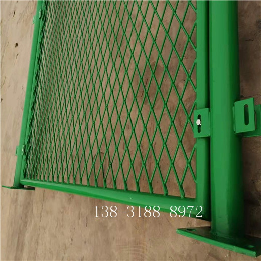 山东烟台仓储物流围栏-绿色防腐围栏