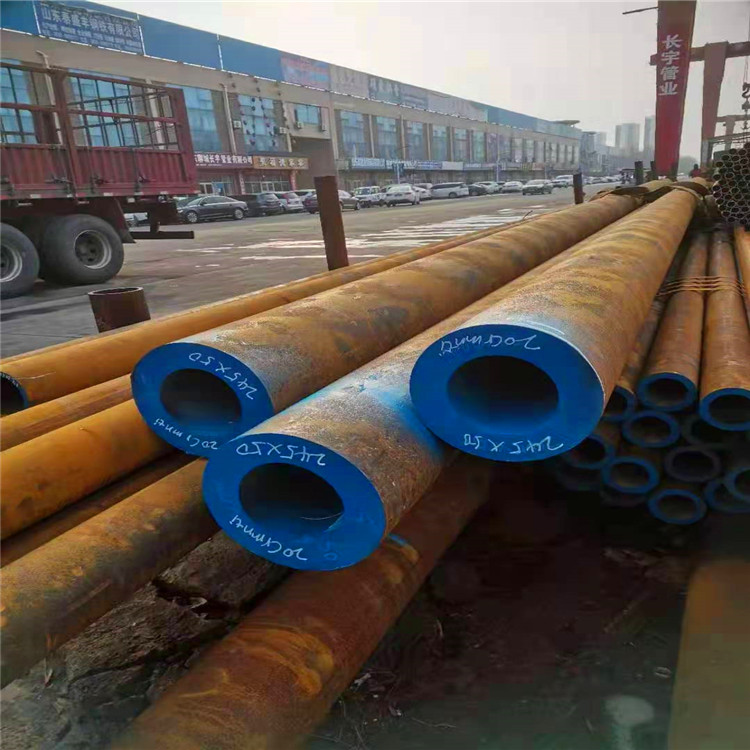 北京 20#无缝钢管 630x10 皂化磷化钢管喷漆可定尺 送货上门