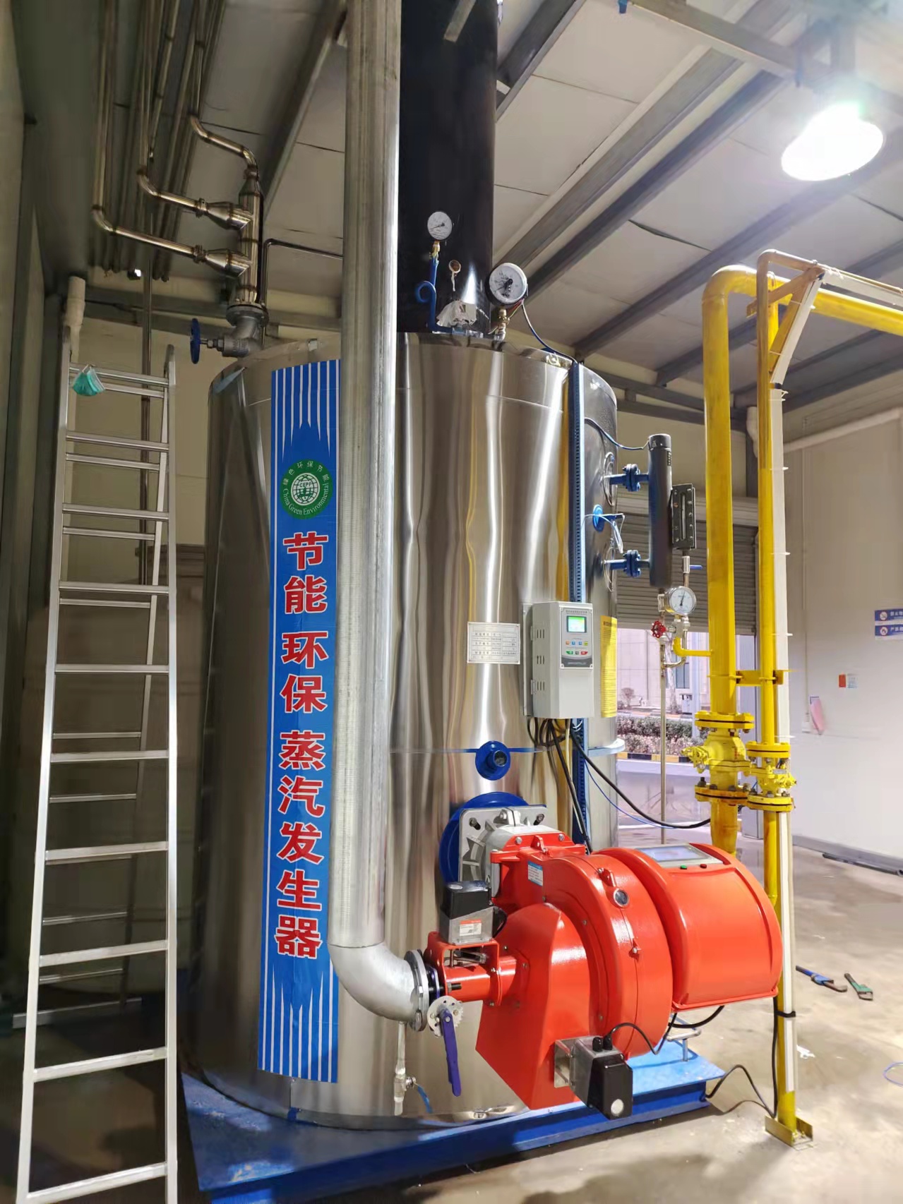 青海一吨燃气低氮蒸汽发生器-快速出热-模块化设计-控制-节能环保