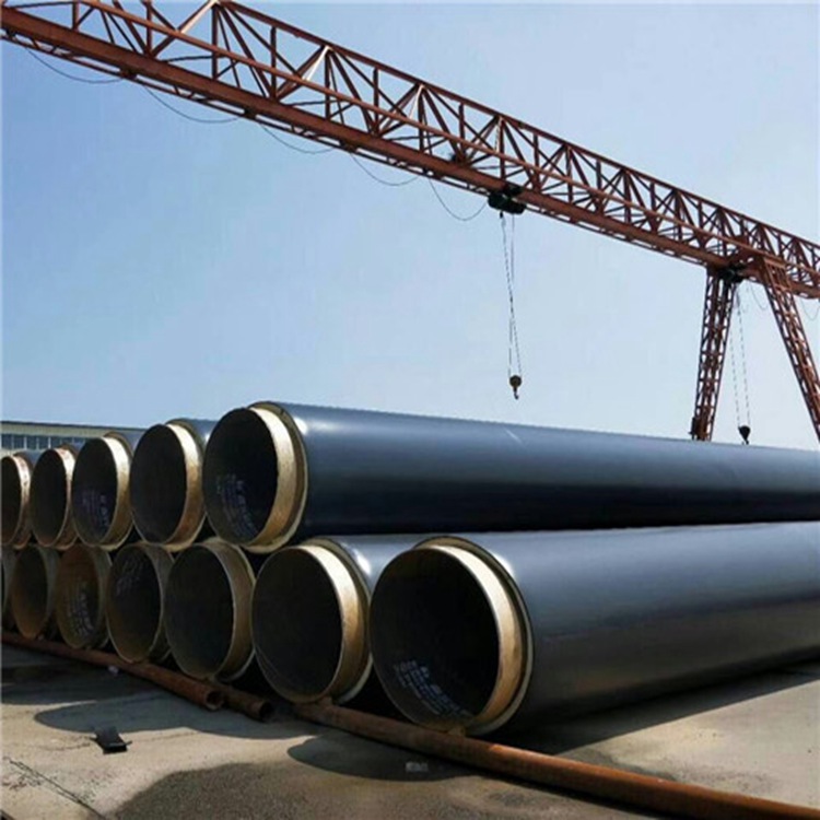 DN350预制直埋塑套钢保温管 预制聚乙烯保温钢管 规格尺寸可定制