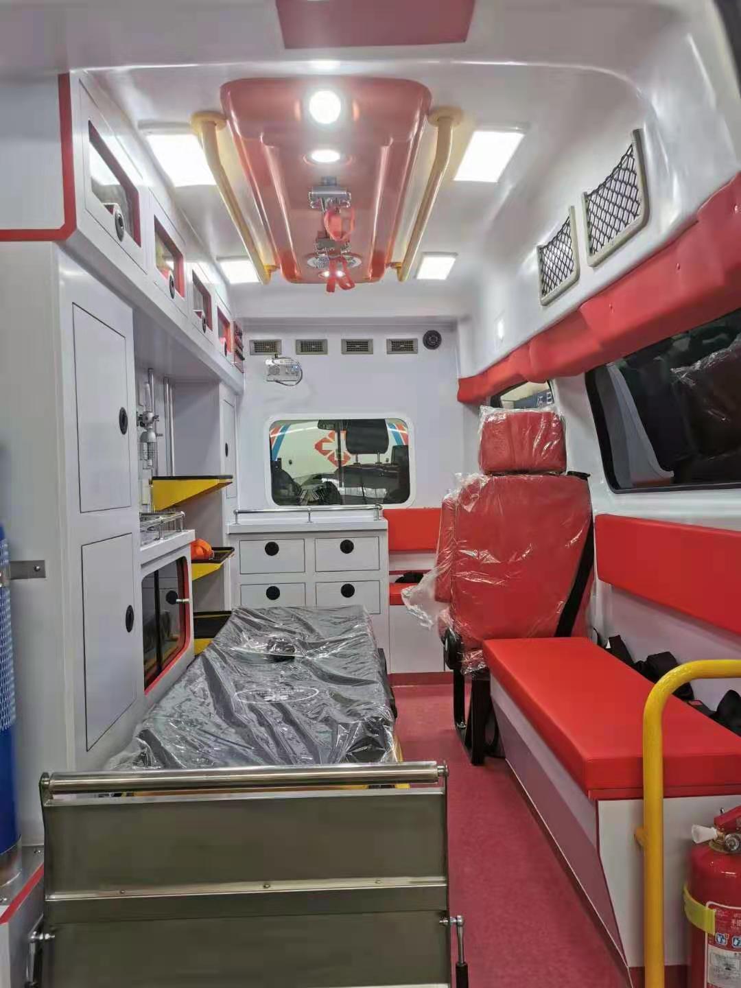 石嘴山平罗120icu救护车