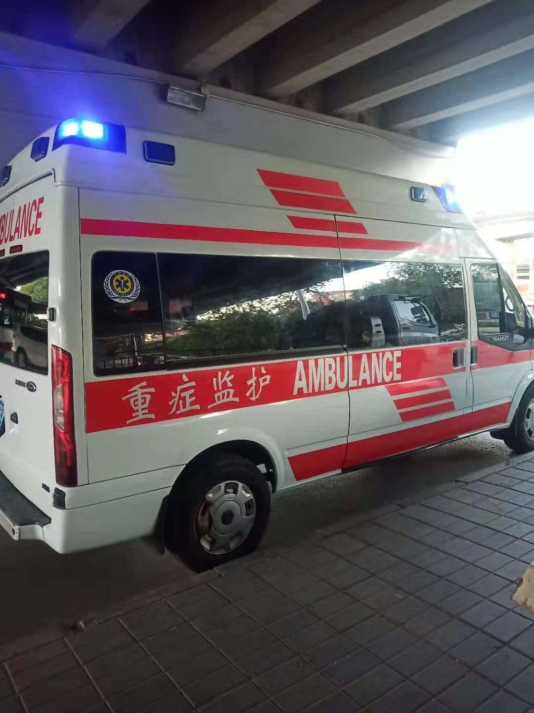 丹东振兴区306骨伤救护车接送病人-跨省999转院车租赁YBF公司