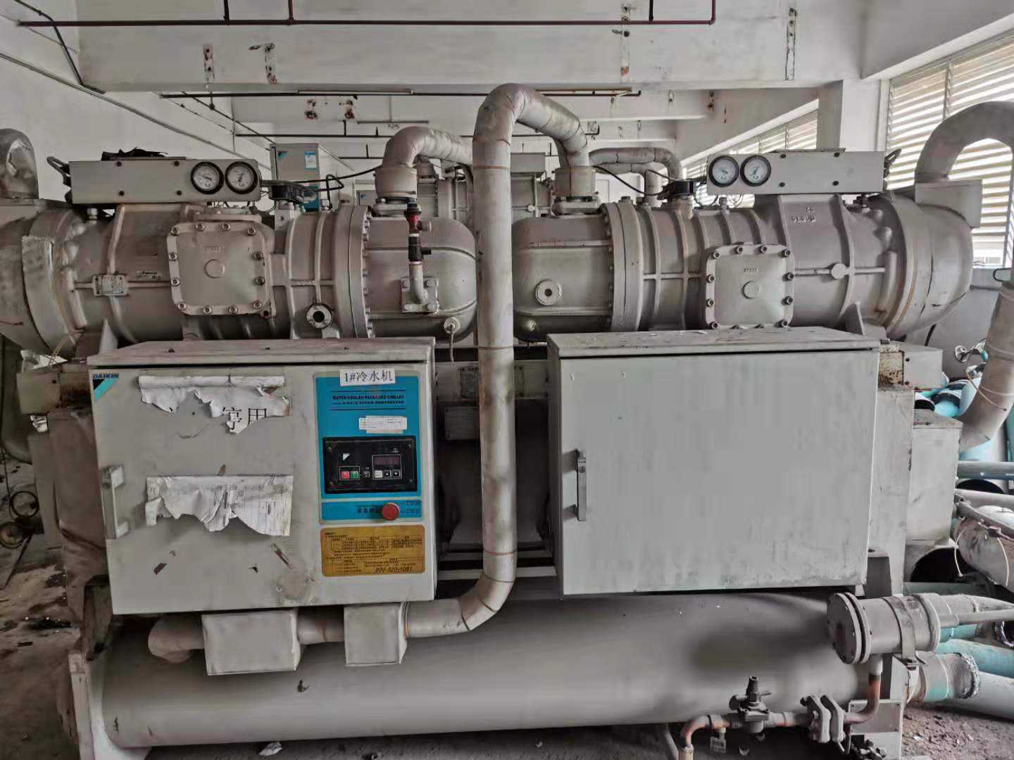 佛山回收旧空调／水冷空调回收冷水机组回收