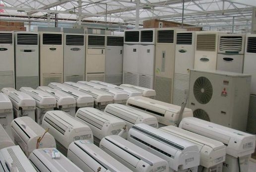 江门蓬江区旧空调回收/制冷机组回收废旧空调回收