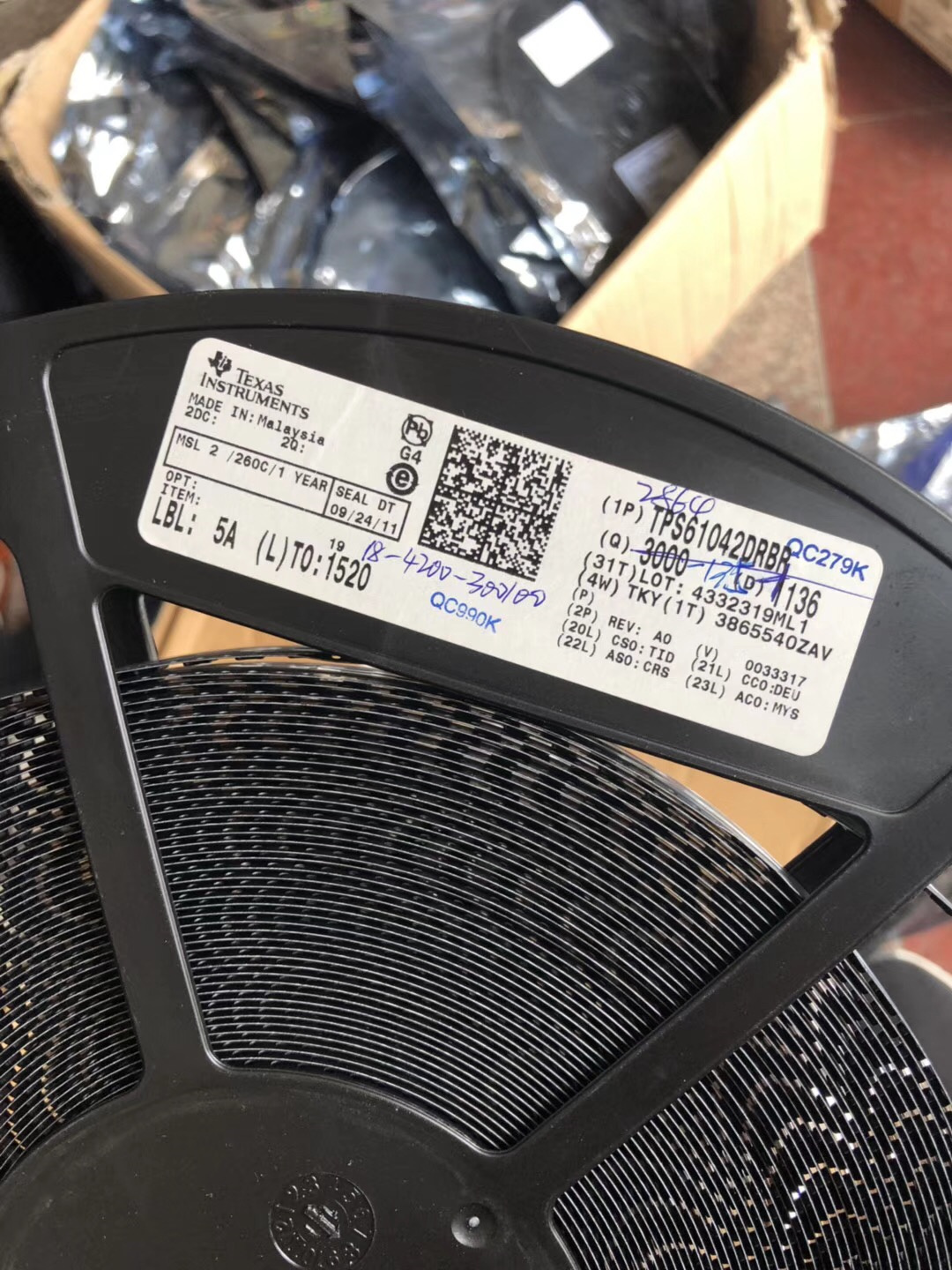 深圳回收蓝牙芯片全新电子物料