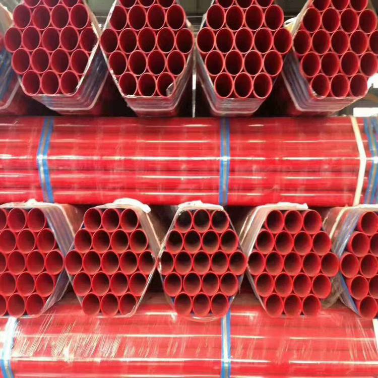 河北涂塑钢管加工厂家电缆保护管生活用水涂塑钢管