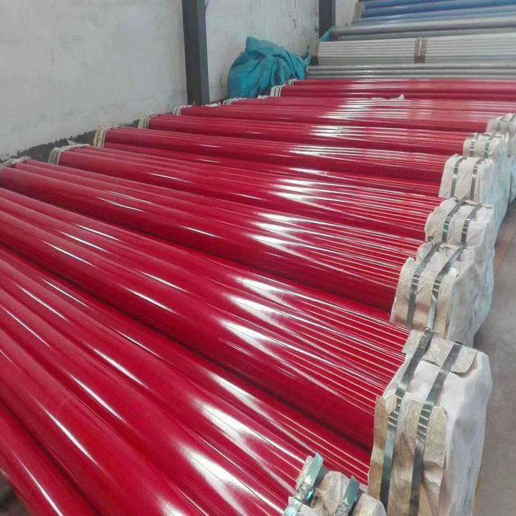 江西省口径57电力电缆涂塑钢管喷涂工艺