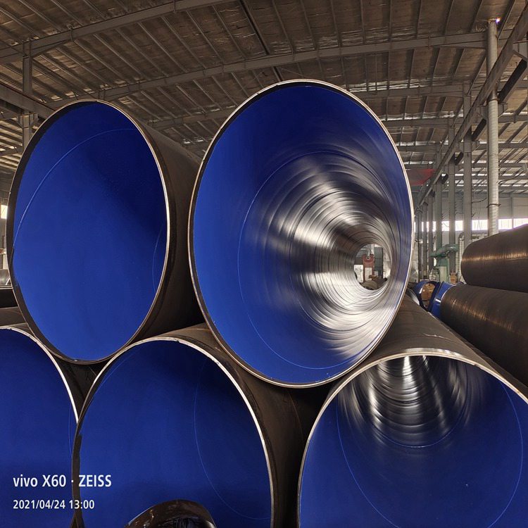 黑龙江省外径159电力穿线管-电缆保护涂塑钢管机械性能好