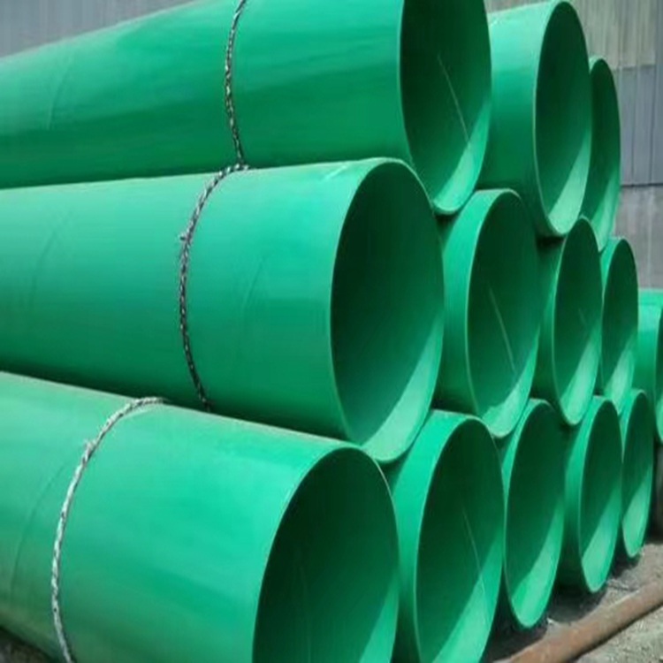 河北沧州防腐保温厂家供水涂塑复合钢管供应给水涂塑复合钢管外观光滑韧性好