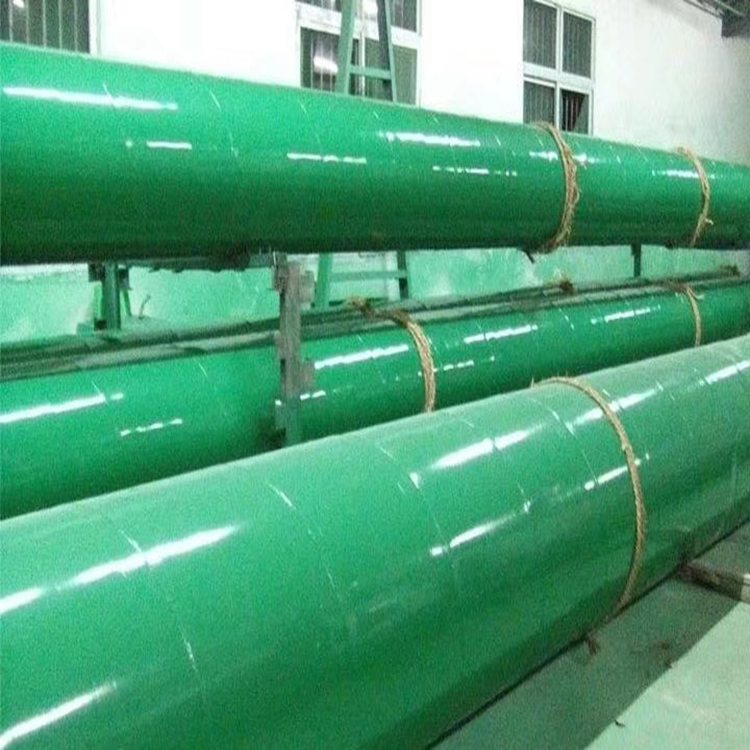 陕西省外径529沟槽连接涂塑钢管6米定尺