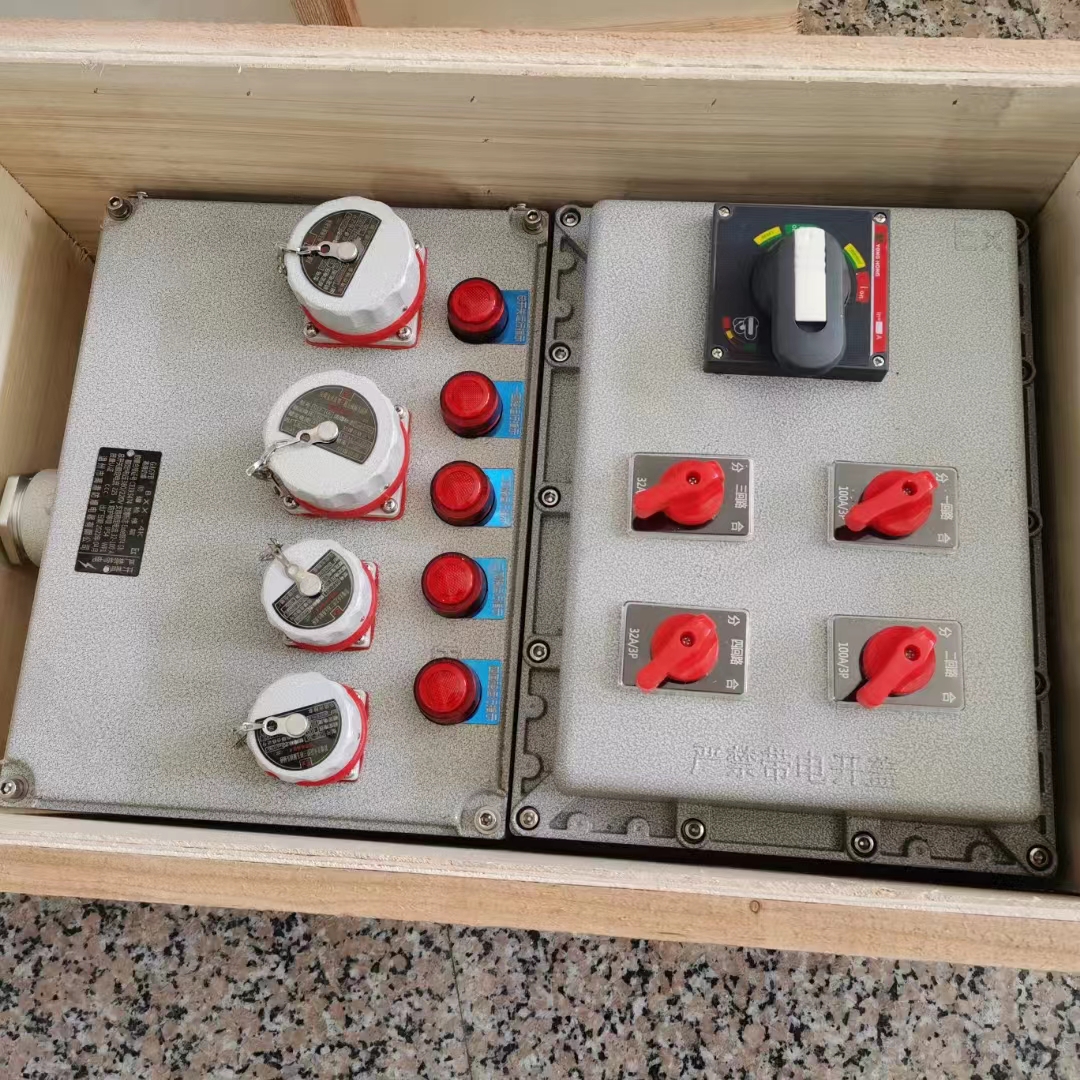 客户定制铸铝合金IIC级防爆变频控制箱
