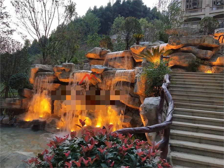 常州假山喷泉造瀑布大型奇石制作设计施工