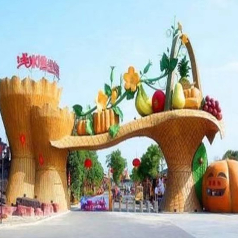 北京昌平造景观假山施工假山雕塑制作