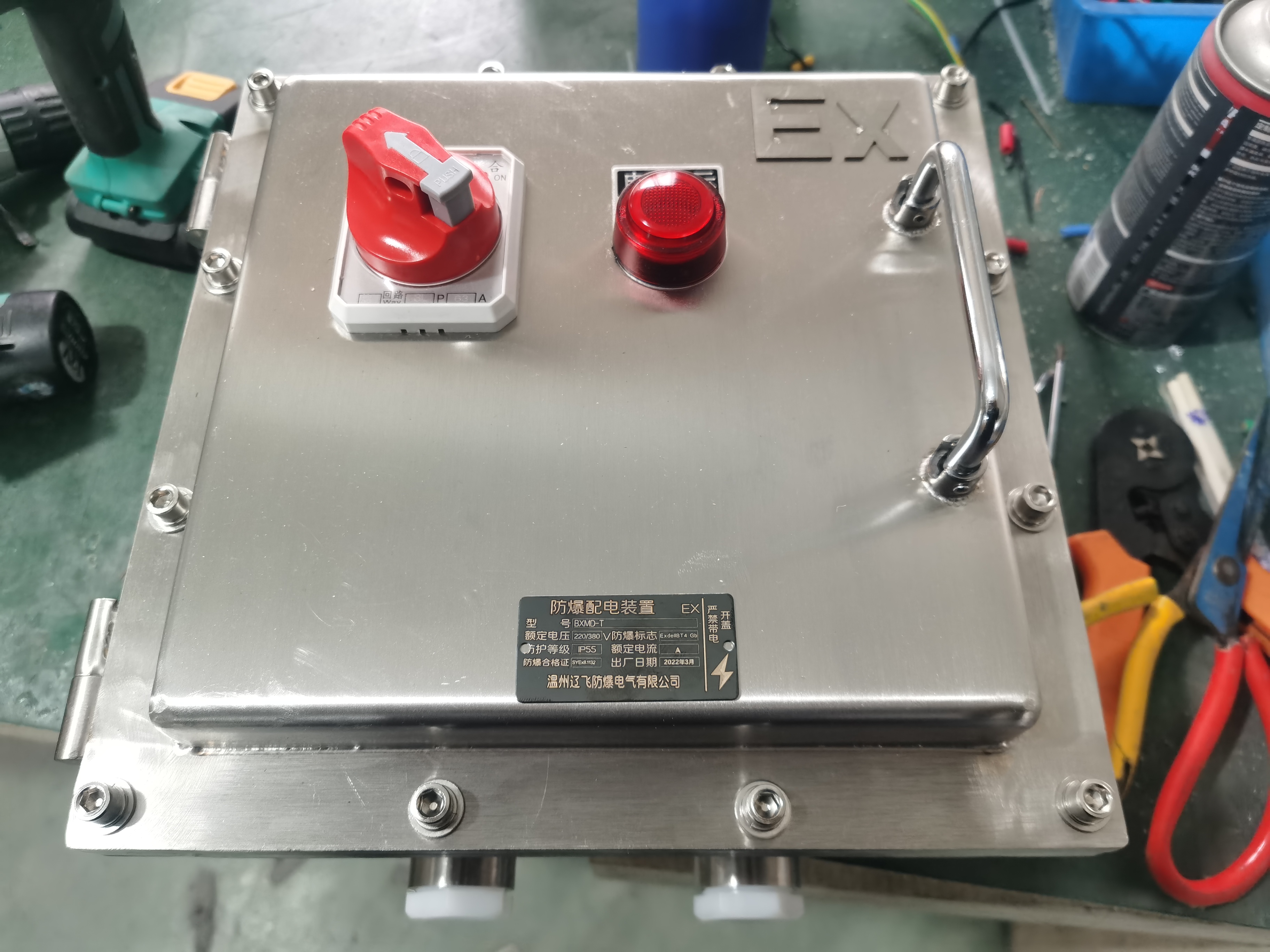 BJX304/316不锈钢防爆接线箱端子箱