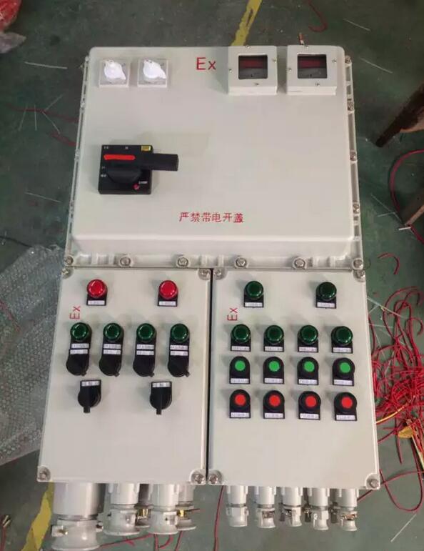 BXK-T10KW电机启停铝合金防爆控制箱铝合金防爆配电箱