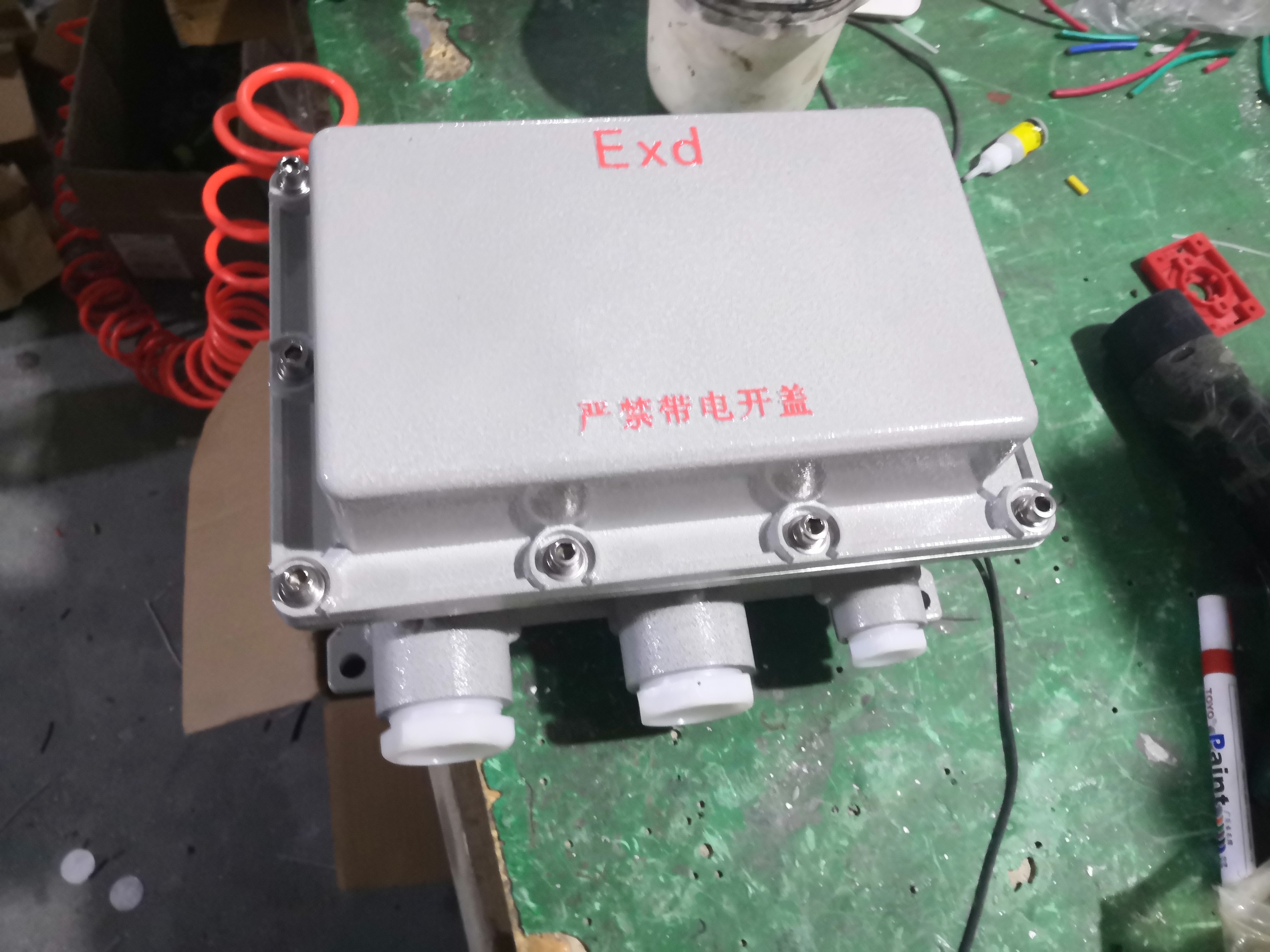 BXK-T5.5KW消防水泵防爆控制箱碳钢焊接防爆箱