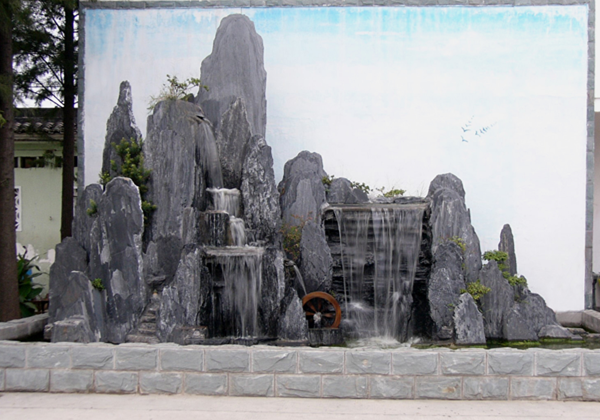 桐城假山,室内假山喷泉质量