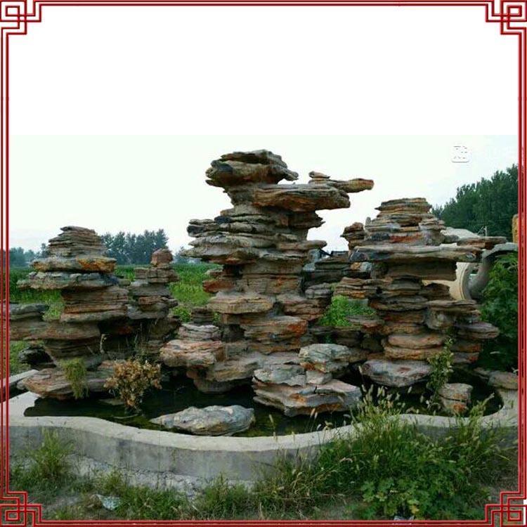 北京延庆假山,鹅卵石堆假山生产厂家