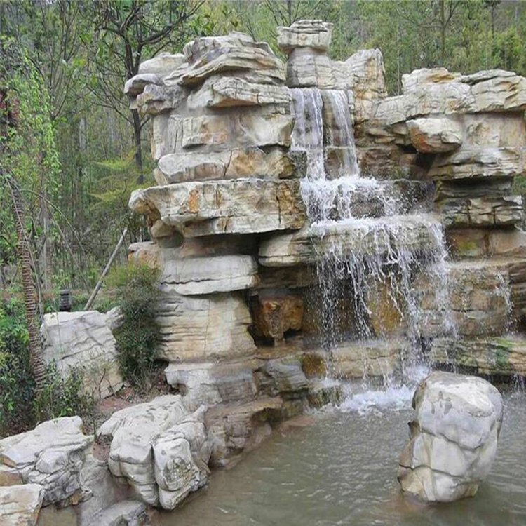 开封假山,喷泉施工制作批发设计