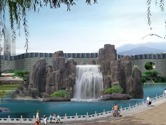 安庆假山,喷泉施工制作厂家质量