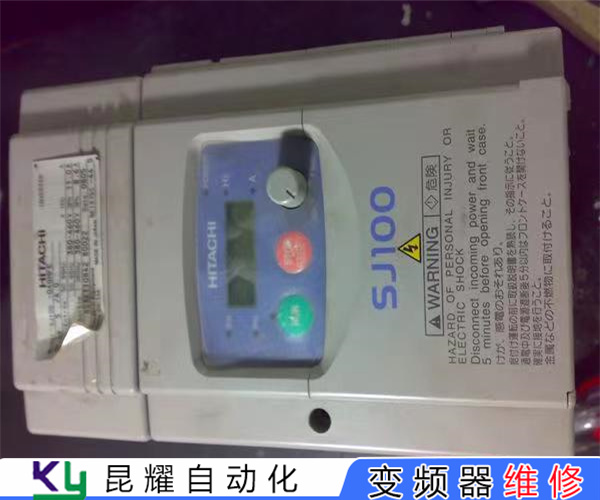 Mitsubishi变频器报E.IPF故障代码维修 常州变频器修理