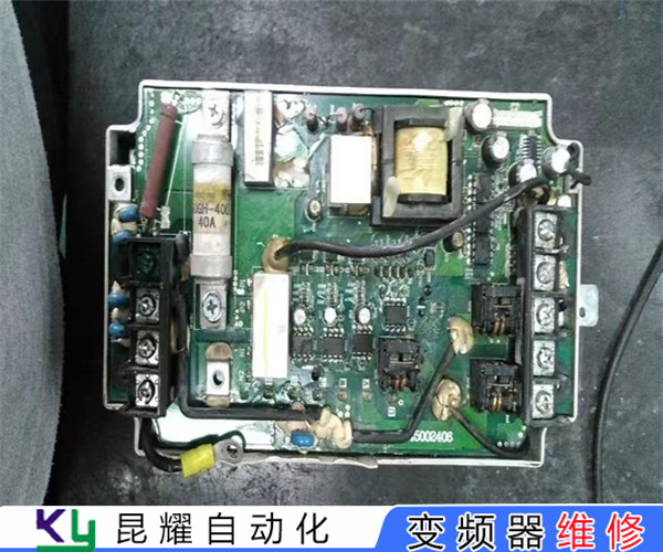 Mitsubishi变频器报E.P24错误代码维修 镇江变频器检修