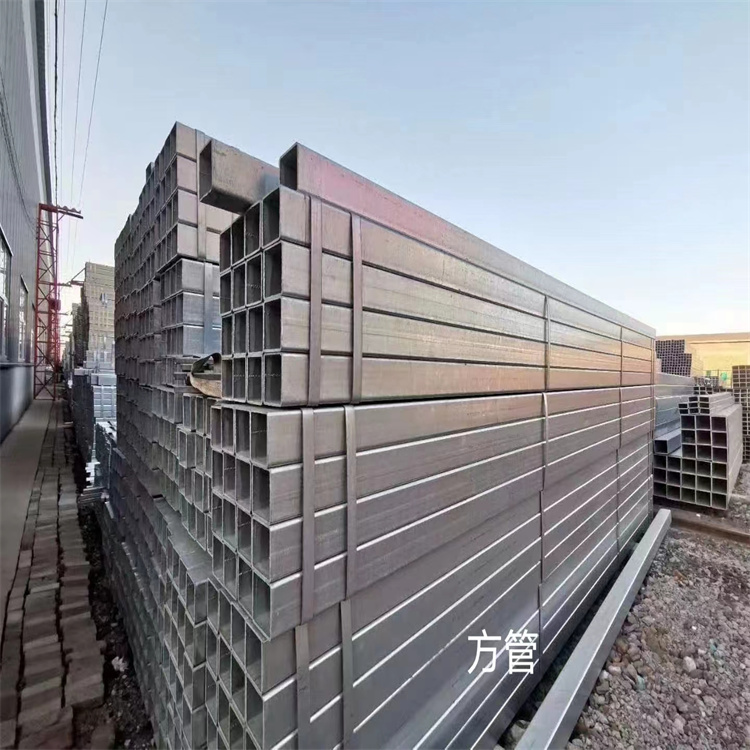 北京周边Q235C方矩管源泰润丰70*70*3镀锌方矩管玻璃幕墙用