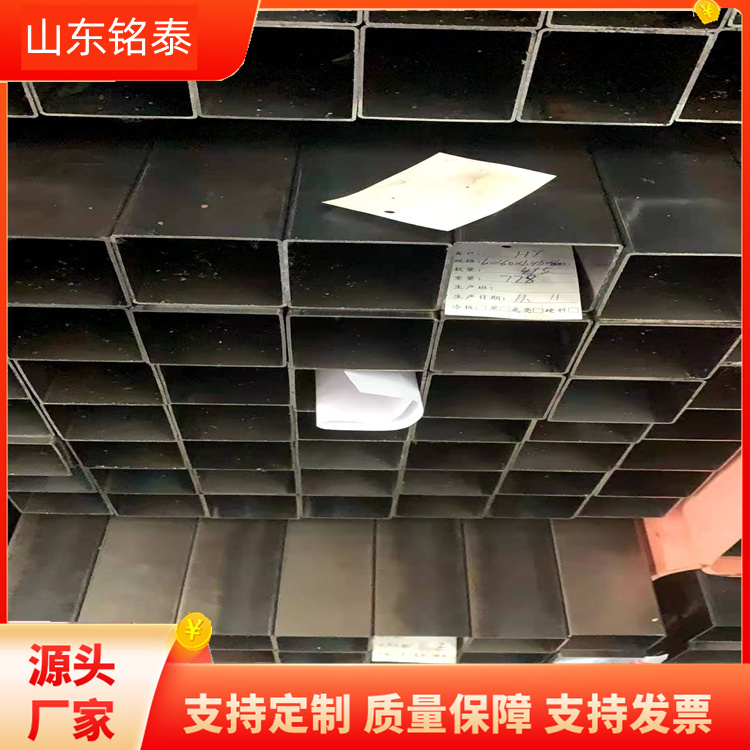 80*80*5.5幕墙镀锌方矩管 铭泰金属 Q235B镀锌方矩管 一支起订