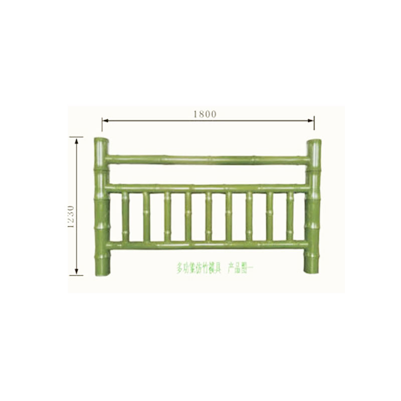 江西河道护栏/河堤庭院装饰仿木围栏设计公司