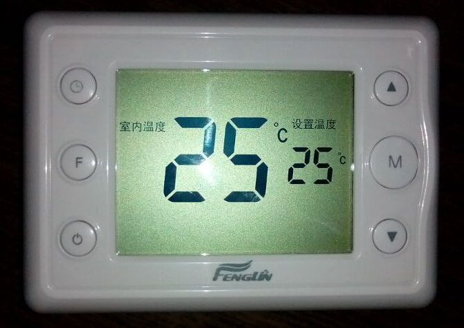 黑龙江鸡西市温控器风机盘管水冷地暖线控器