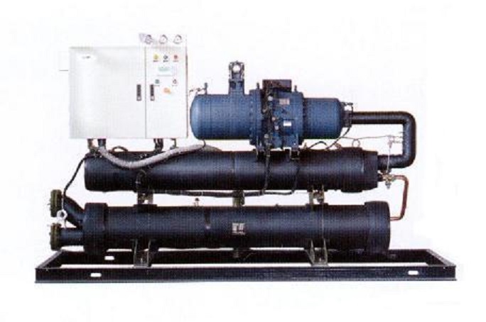 河北承德市涡旋式水地源热泵机组供暖制冷用螺杆式水地源热泵机组