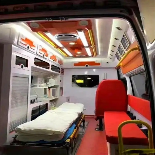 武汉跨省救护车收费标准-长途重症救护车转院-长途护送