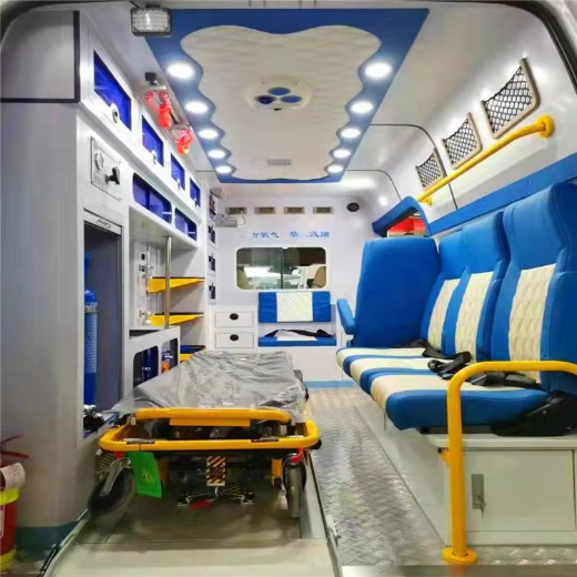 三亚长途救护车出租-120跨省转运-服务贴心