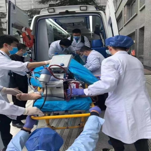 武汉长途跨省转院120救护车出租--长途护送