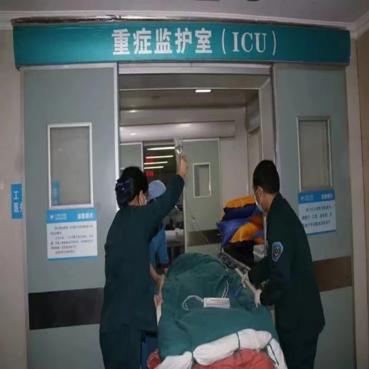武汉救护车长途转运-120跨省送病人出院-长途护送