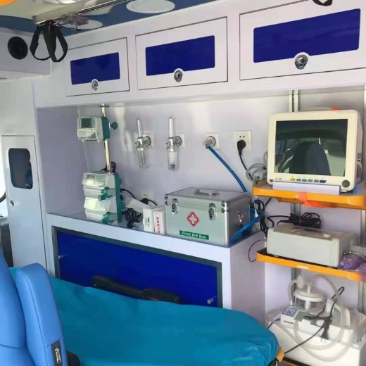 天津120救护车长途转运病人--全国救护团队